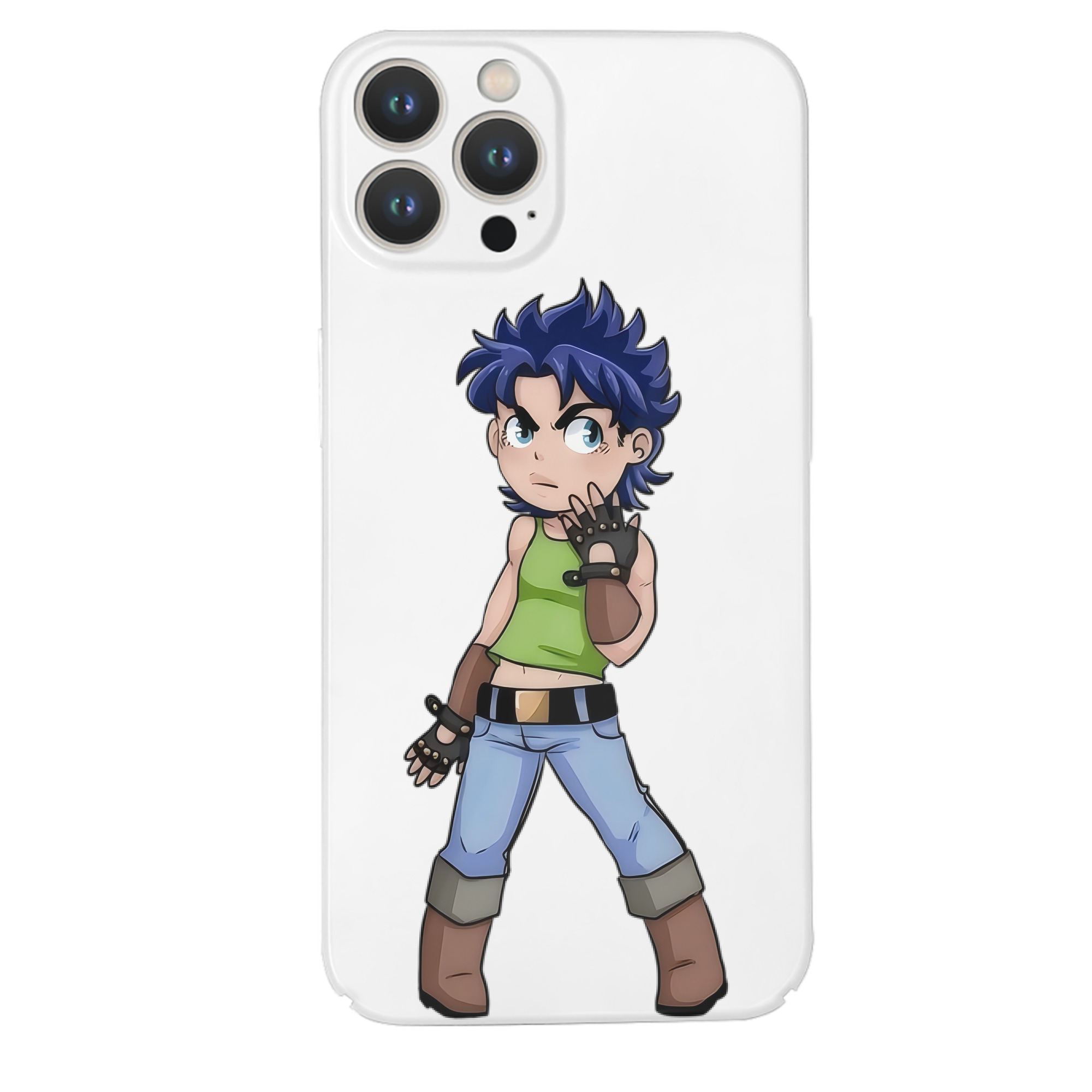 （画像用） ジョジョの奇妙な冒険 広瀨康一 JoJo's Bizarre Adventure Hirose Koichi 【iPhone 14シリーズ対応】ハードケース